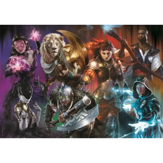 MAGIC THE GATHERING - Mana Warriors - Puzzle Cube 500P