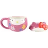 HELLO KITTY - Daruma - Mug 3D + Couvercle 320ml