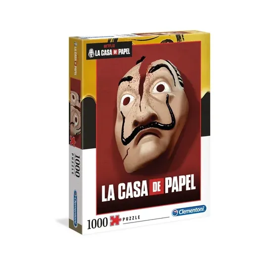 LA CASA DE PAPEL - Mask - Puzzle 1000P