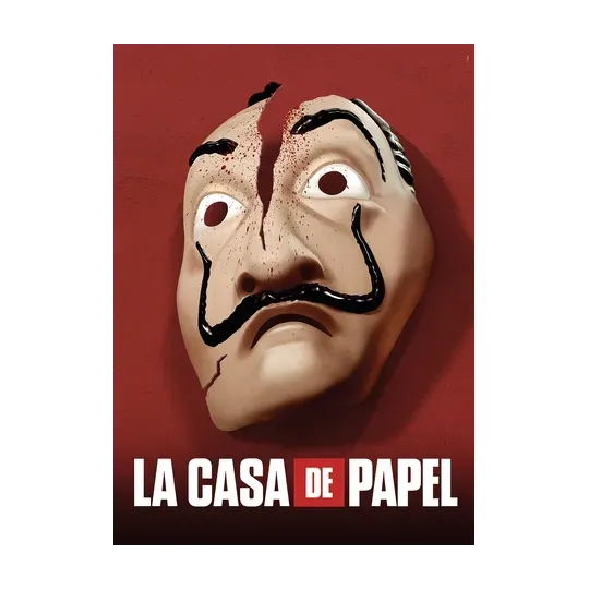 LA CASA DE PAPEL - Mask - Puzzle 1000P