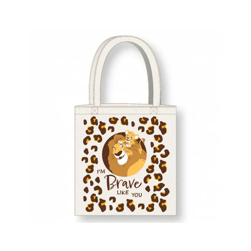 DISNEY - Roi Lion - Mufasa & Simba - Tote Bag 36x39cm