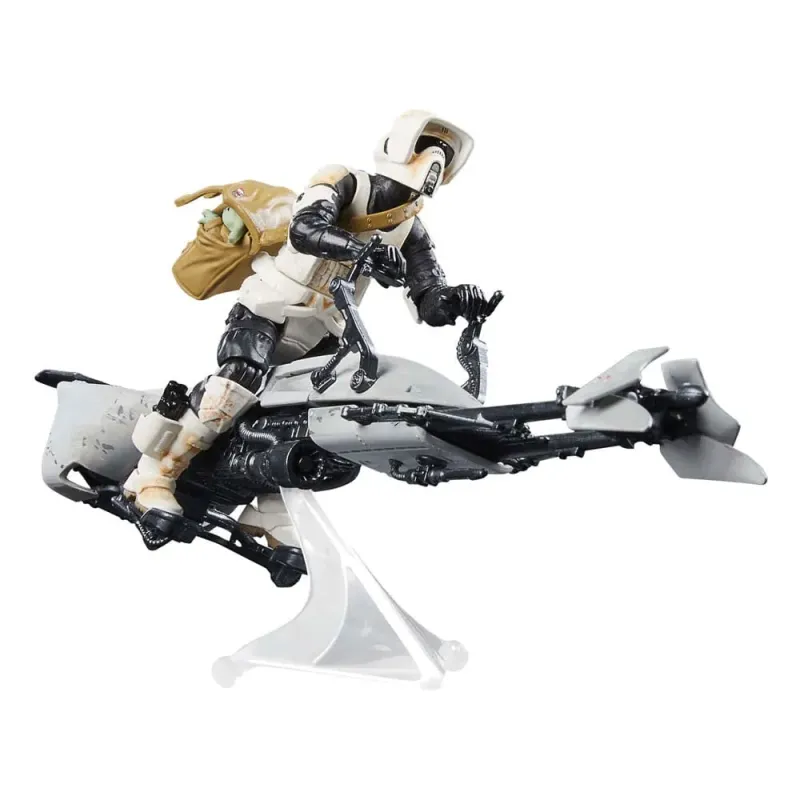 MANDALORIAN -Speeder Bike & Scout Trooper -Fig Vintage Collection 10cm
