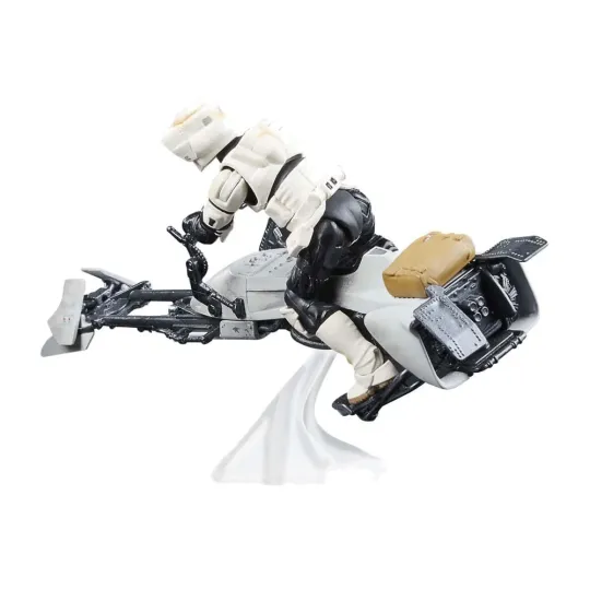 MANDALORIAN -Speeder Bike & Scout Trooper -Fig Vintage Collection 10cm