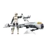 MANDALORIAN -Speeder Bike & Scout Trooper -Fig Vintage Collection 10cm
