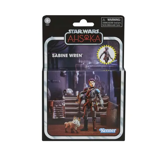 STAR WARS AHSOKA - Sabine Wren - Figurine Vintage Collection 10cm