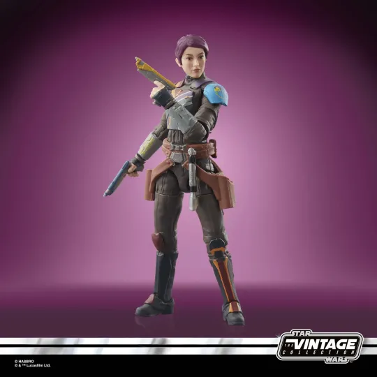 STAR WARS AHSOKA - Sabine Wren - Figurine Vintage Collection 10cm