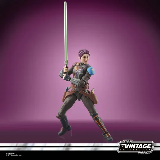 STAR WARS AHSOKA - Sabine Wren - Figurine Vintage Collection 10cm