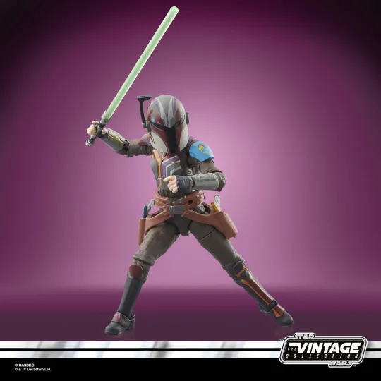 STAR WARS AHSOKA - Sabine Wren - Figurine Vintage Collection 10cm