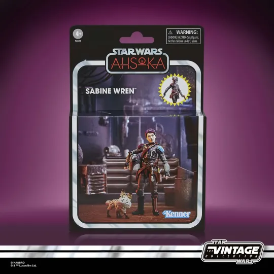 STAR WARS AHSOKA - Sabine Wren - Figurine Vintage Collection 10cm
