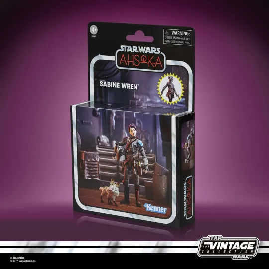STAR WARS AHSOKA - Sabine Wren - Figurine Vintage Collection 10cm