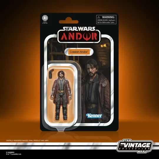 STAR WARS ANDOR - Cassian Andor - Figurine Vintage Collection 10cm