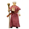 INDIANA JONES 1 - Rene Belloq "Cérémonie" - Fig. Retro Colection 10cm