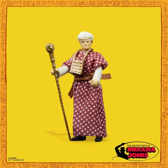INDIANA JONES 1 - Rene Belloq "Cérémonie" - Fig. Retro Colection 10cm