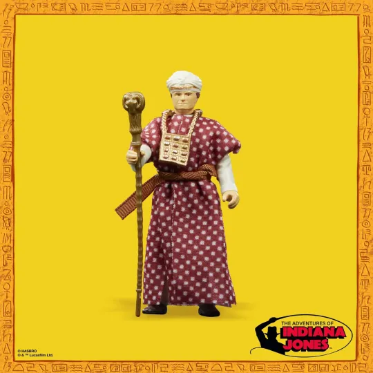 INDIANA JONES 1 - Rene Belloq "Cérémonie" - Fig. Retro Colection 10cm
