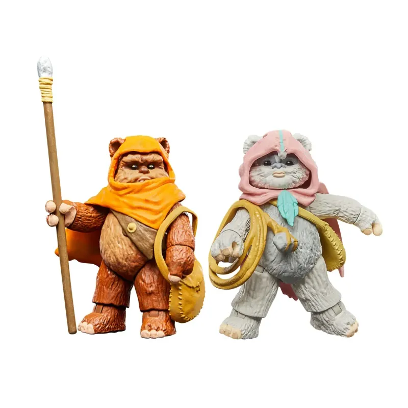 STAR WARS - Wicket et Kneesa - Figurine Vintage Collection 10cm