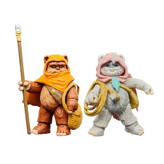 STAR WARS - Wicket et Kneesa - Figurine Vintage Collection 10cm