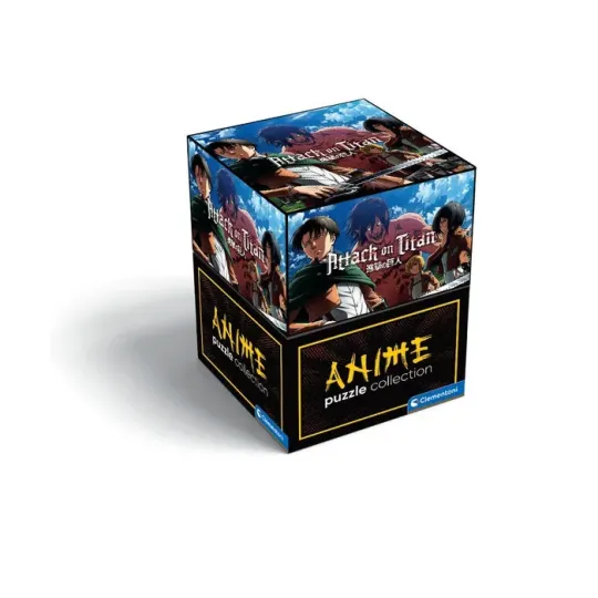 L'ATTAQUE DES TITANS - Levi, Mikasa, Armin et ... - Puzzle Cube 500P
