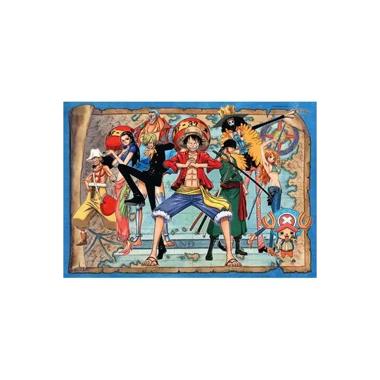 ONE PIECE - Equipage du Chapeau de Paille - Puzzle Cube 500P
