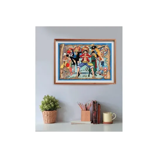 ONE PIECE - Equipage du Chapeau de Paille - Puzzle Cube 500P