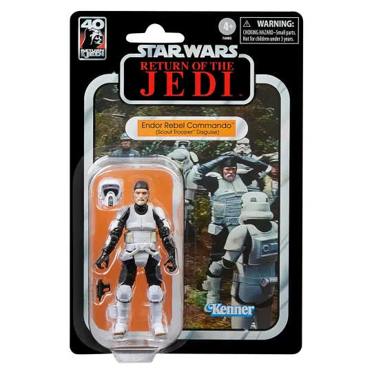 STAR WARS - Playset Vintage - Endor Bunker w Endor Rebel Commando