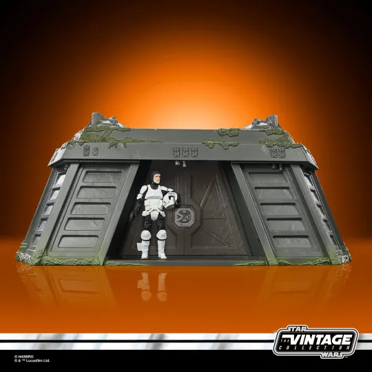 STAR WARS - Playset Vintage - Endor Bunker w Endor Rebel Commando