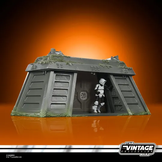 STAR WARS - Playset Vintage - Endor Bunker w Endor Rebel Commando
