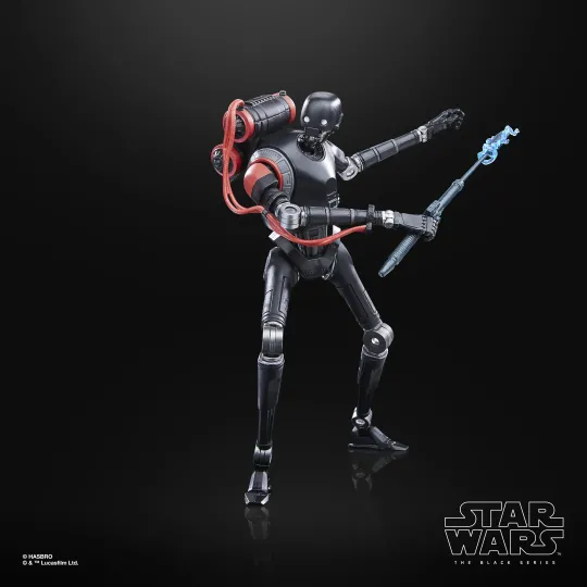 STAR WARS - Droide de Sécurité KX - Figurine Black Series 15cm