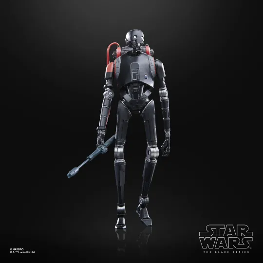 STAR WARS - Droide de Sécurité KX - Figurine Black Series 15cm