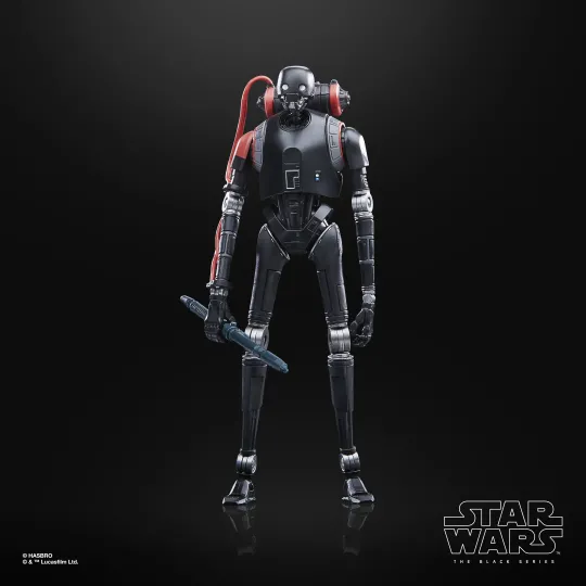 STAR WARS - Droide de Sécurité KX - Figurine Black Series 15cm