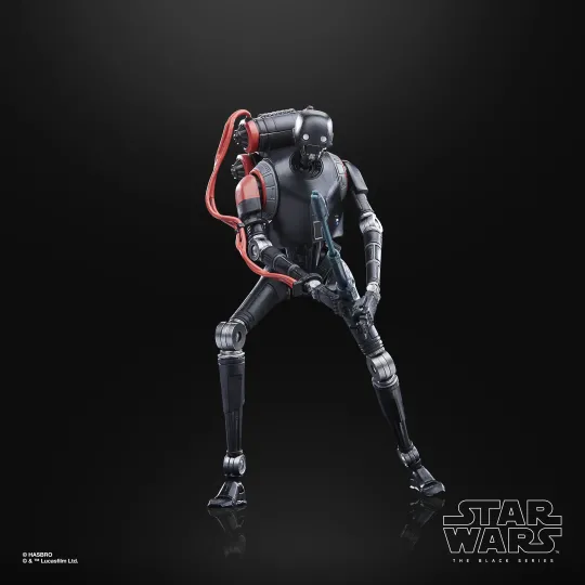 STAR WARS - Droide de Sécurité KX - Figurine Black Series 15cm