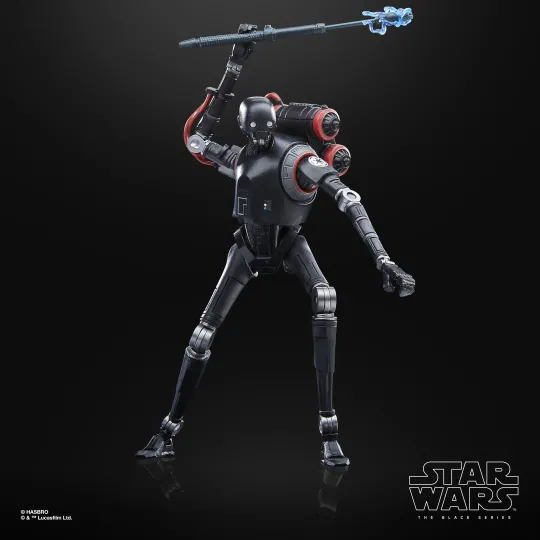 STAR WARS - Droide de Sécurité KX - Figurine Black Series 15cm