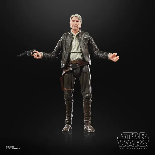 STAR WARS LE REVEIL DE LA FORCE - Han Solo -Figurine Black Series 15cm