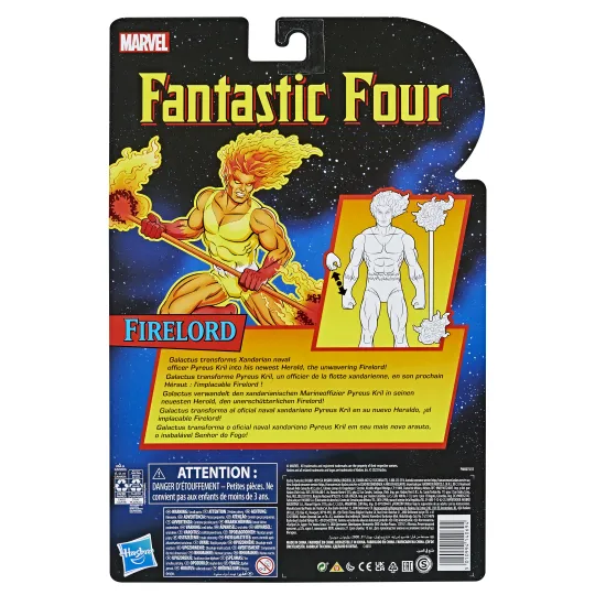 MARVEL - Firelord ( Les 4 Fantastiques ) - Figurine Legend Series 15cm