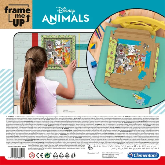 DISNEY - Animaux - Frame me up  Puzzle 60P