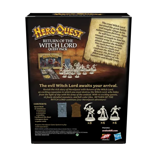 HEROQUEST - Extension   Le retour du seigneur sorcier (FR)