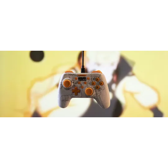 Naruto White Wired Controller - Nintendo Switch   PC