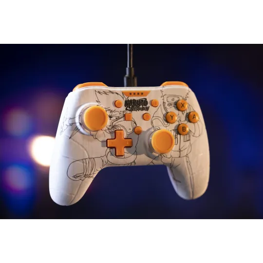 Naruto White Wired Controller - Nintendo Switch   PC