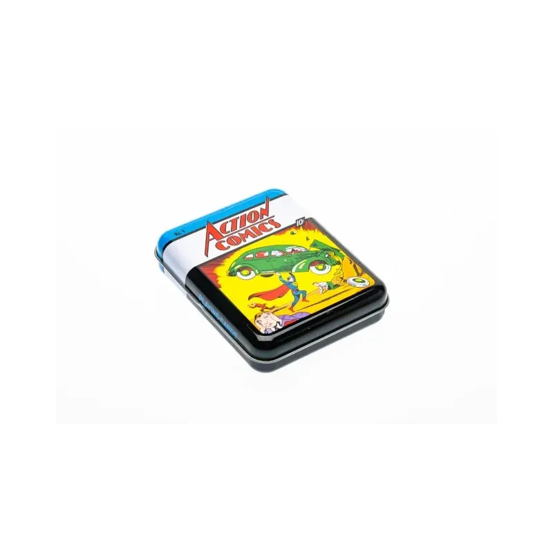 DC COMICS - Action Comics - Jeu de Carte Boite Métallique