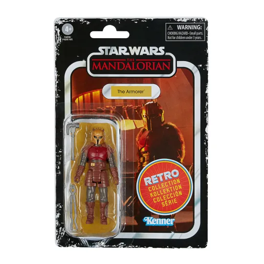 STAR WARS - Mandalorian The Armorer -  Retro Series 10cm