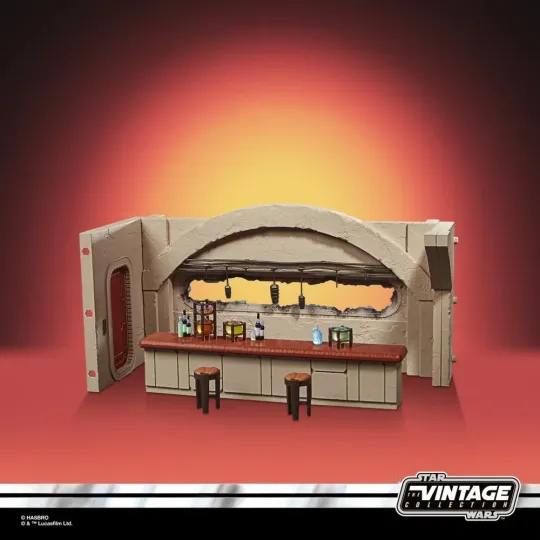 STAR WARS - Playset Vintage - Mandolorian Necarro Cantina w IDT