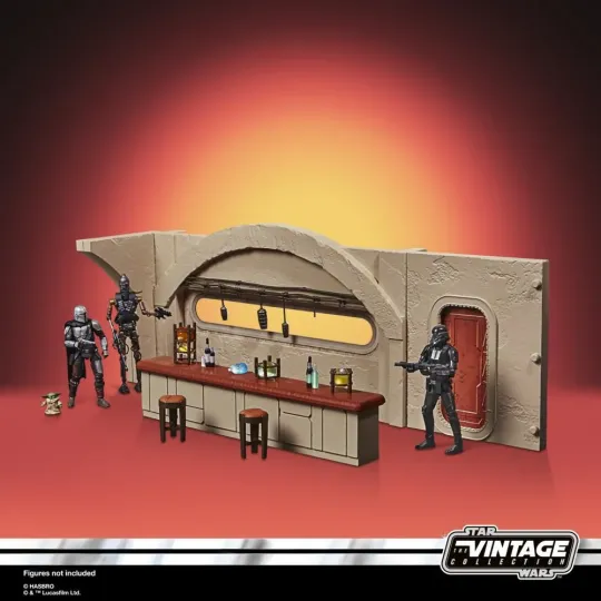 STAR WARS - Playset Vintage - Mandolorian Necarro Cantina w IDT