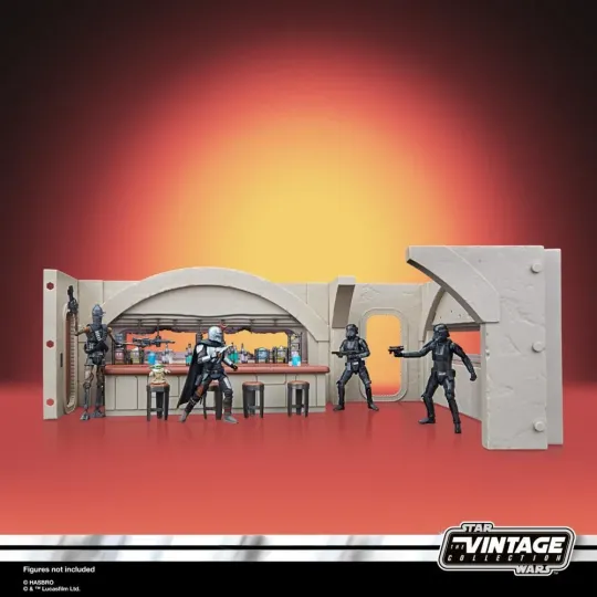 STAR WARS - Playset Vintage - Mandolorian Necarro Cantina w IDT