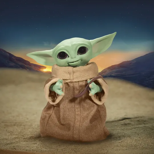 STAR WARS - Galagtic Snackin' Grogu - Figurine interactive 23cm 'UK'