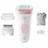 Braun Silk-épil 7 7-030 40 pince(s) Rose, Blanc