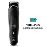 Braun MGK5440 tondeuse à cheveux Noir 18 Lithium-Ion (Li-Ion)