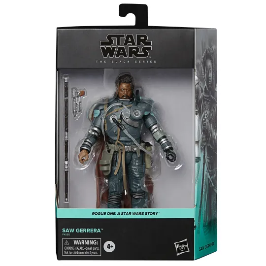 STAR WARS - Saw Gerrera - Figurine Black series Deluxe 2023 15cm