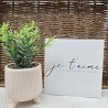 Cadre épais 15/15 "Je t'aime plus que tout au monde"