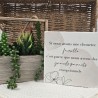 Cadre épais 15/15 "Si nous avons une chouette famille c'est parce que nous avons des grands-parents exceptionnels"