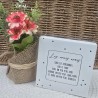 Cadre épais 10/10  "Les vrais amis sont les personnes qui te font rire ... et vivre un peu plus heureux"