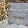 Cadre relief 20/20 "La retraite : c'est ralentir pour vivre a fond !"